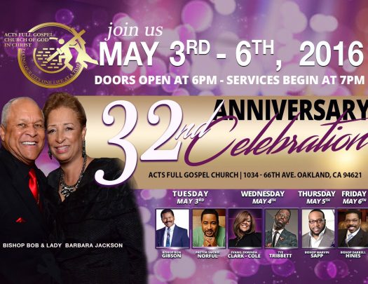 Acts Full Gospel - 32nd Anniversary Celebration