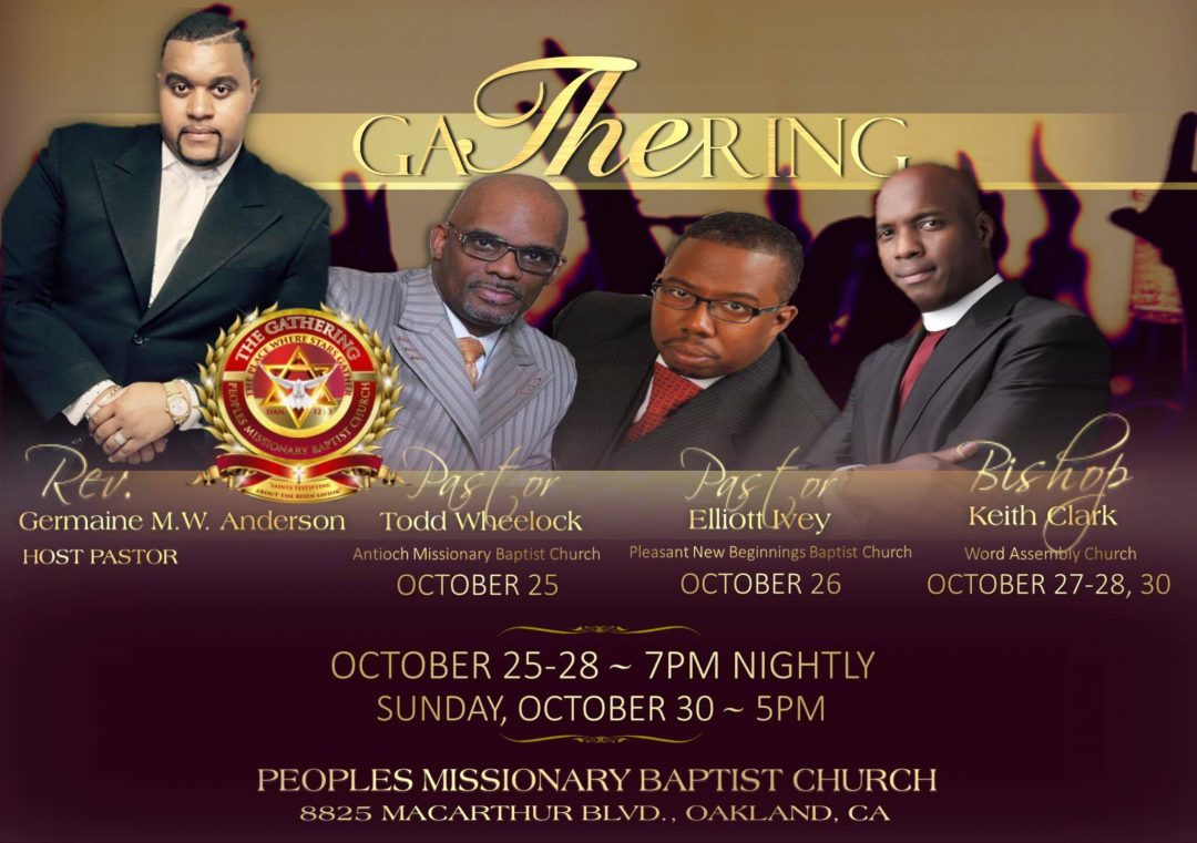 Peoples Missionary Baptist Church - The Gathering Encounter
