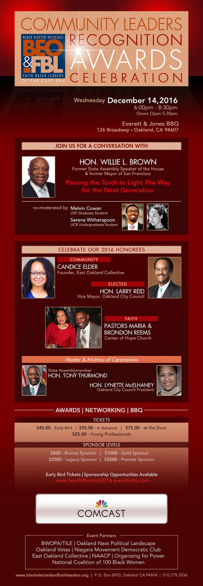 Black Elected Officials & Faith Based Leaders of the East Bay