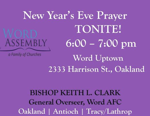 New Year's Eve Prayer Service