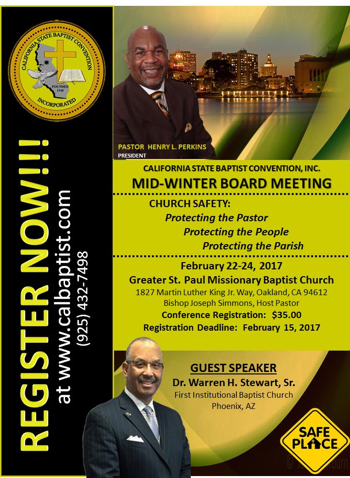 California State Baptist Convention - Mid Winter Board Meeting