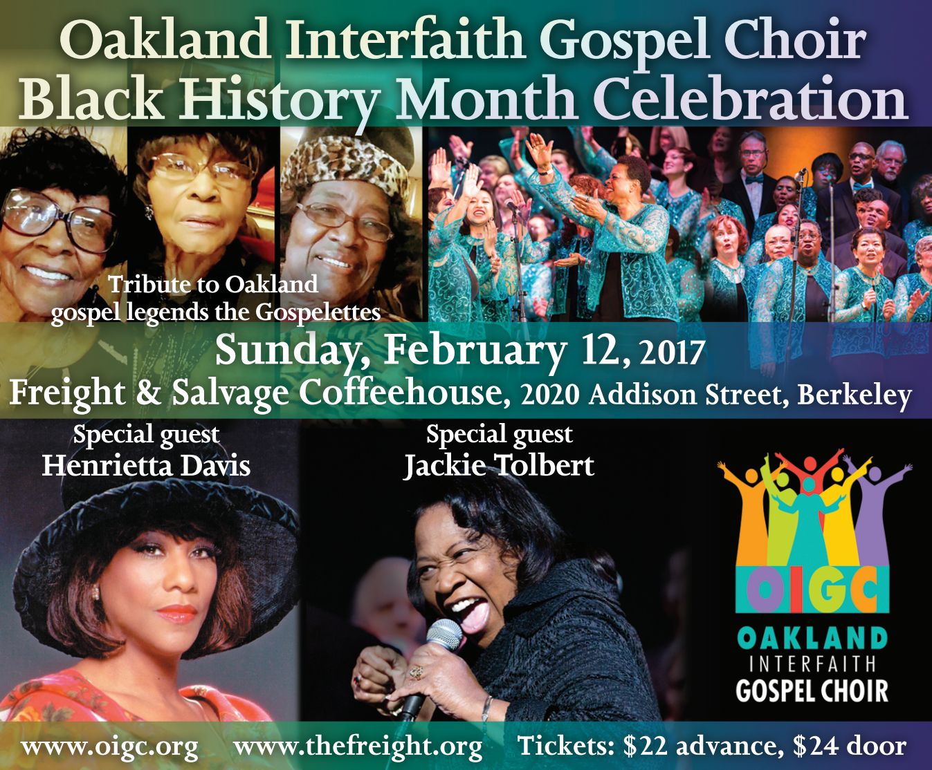 Oakland Interfaith Gospel Choir - Black History Month Celebration