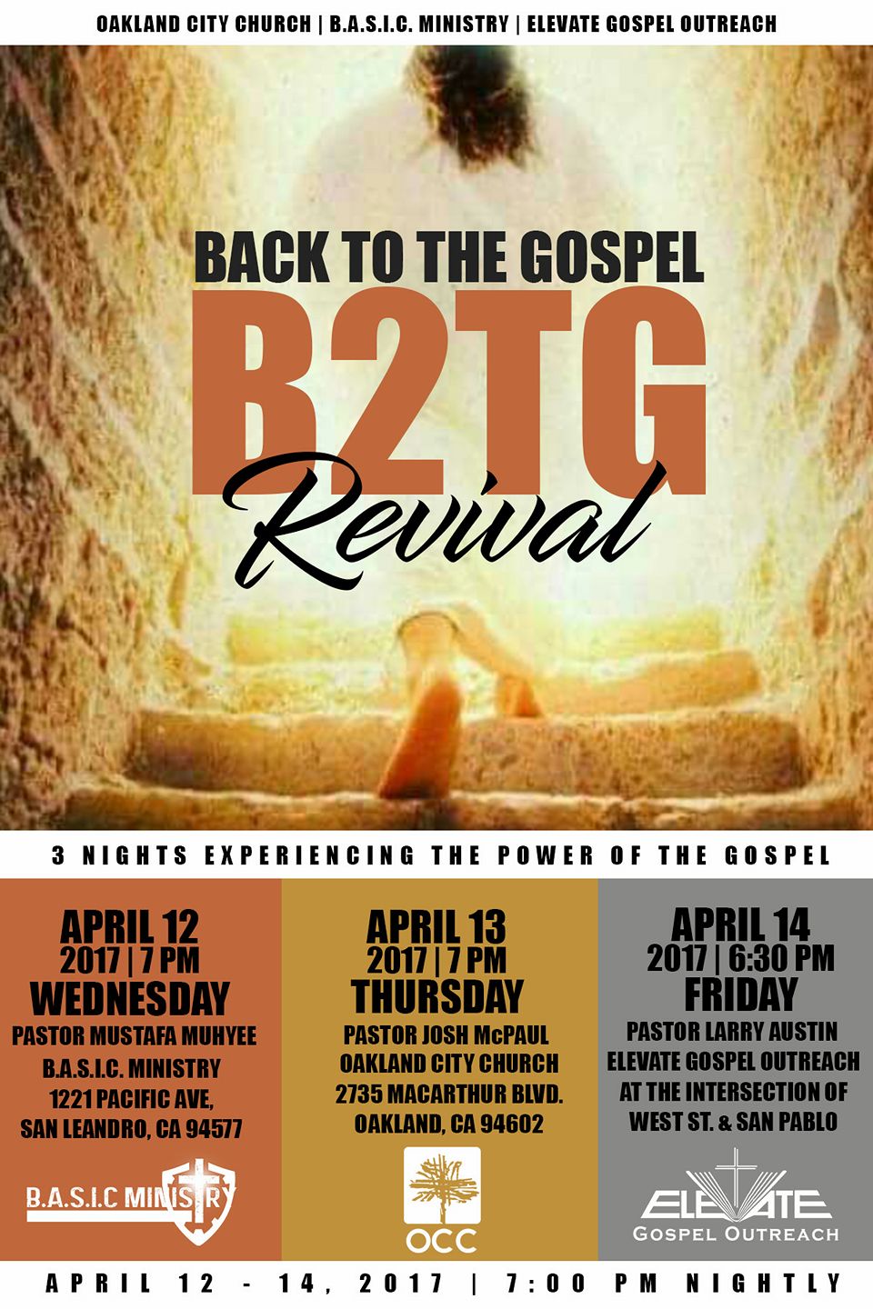 Back to the Gospel - Holy Week Revival
