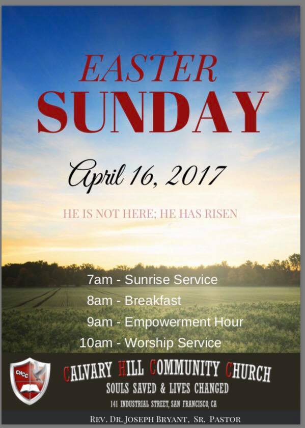 Calvary Hill Community Church – Easter Sunrise Service