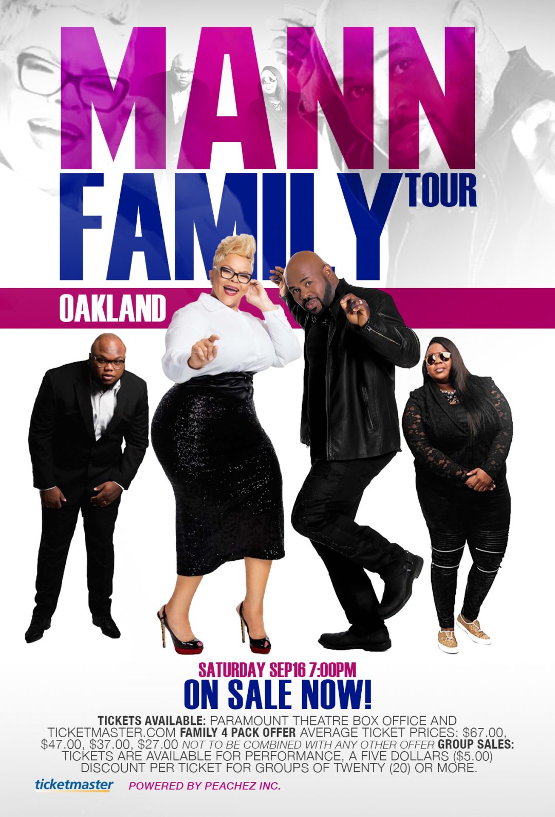 Mann Family World Tour Oakland