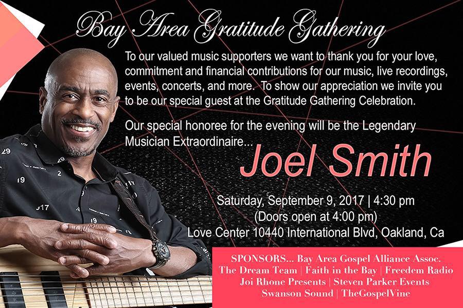 Bay Area Gratitude Gathering Honoring Joel Smith