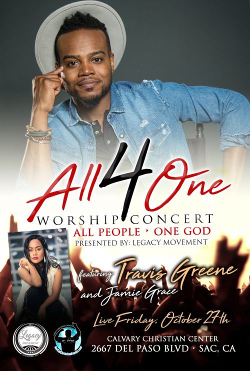 All 4 One Worship Concert - Travis Greene & Jamie Grace