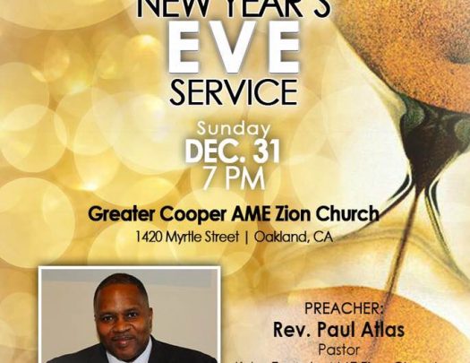 Bay Cities District New Year's Eve Service