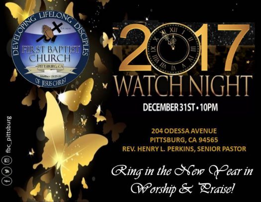 First Baptist Church Pittsburg Watch Night