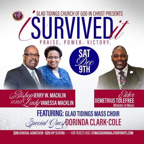 Glad Tidings COGIC - I Survived It