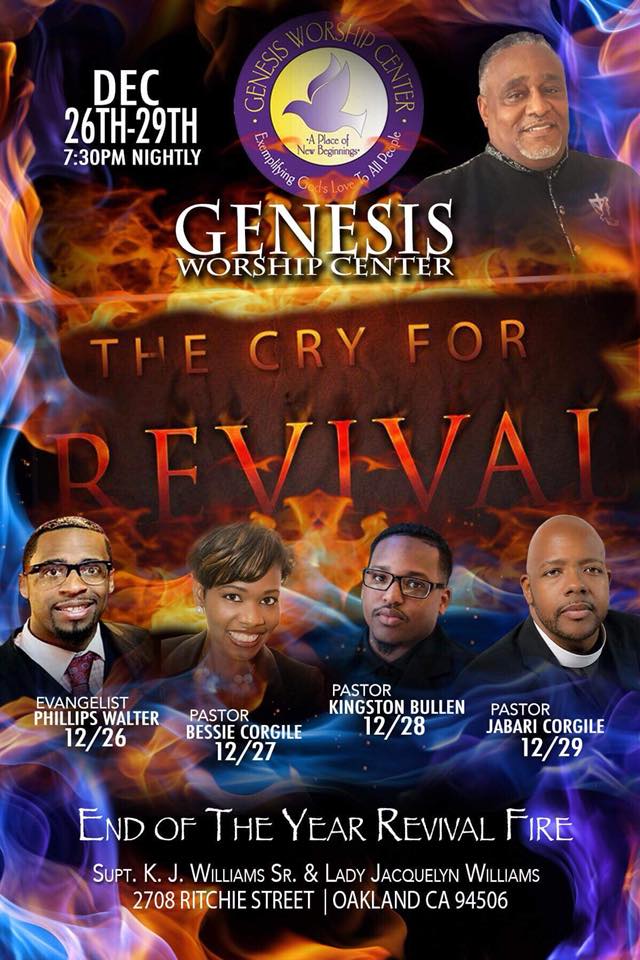 Genesis Worship Center - End of the Year Revival
