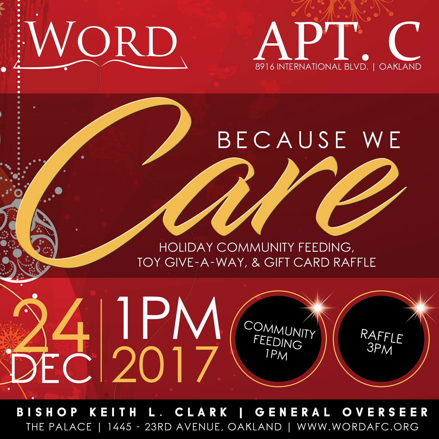 Word Assembly - Christmas Dinner & Toy Giveaway