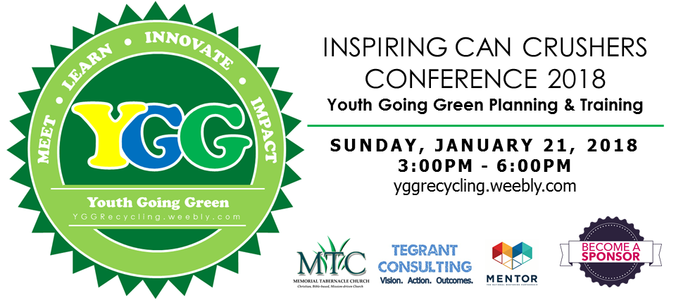 Youth Going Green Can Crushers Conference