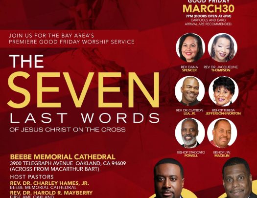 First AME Oakland & Beebe Memorial Cathedral Good Friday Seven Last Words