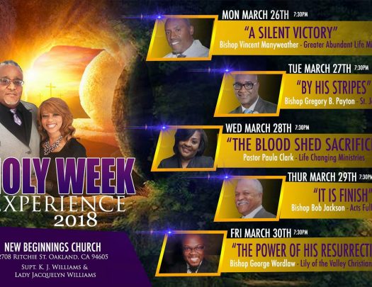 New Beginnings Holy Week Revival