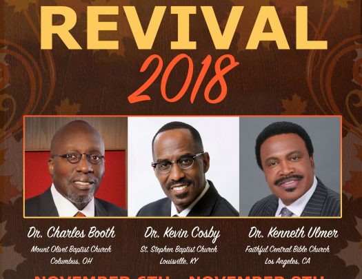 Mount Calvary Baptist Church Fall Revival 2018