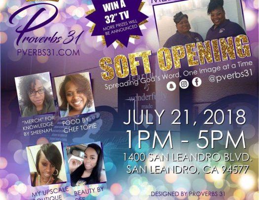 Proverbs 31 Soft Opening 2018