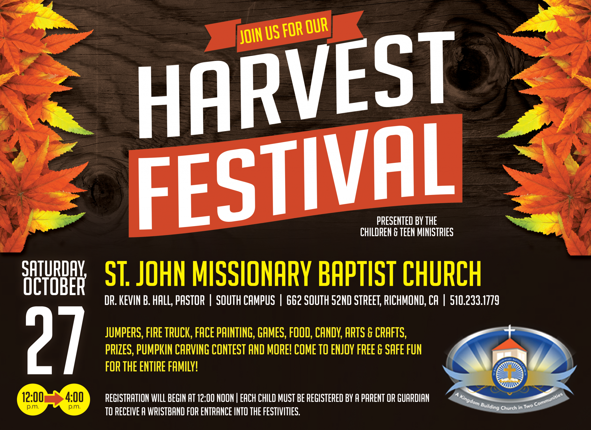 St. John Missionary Baptist Church - Harvest Festival 2018