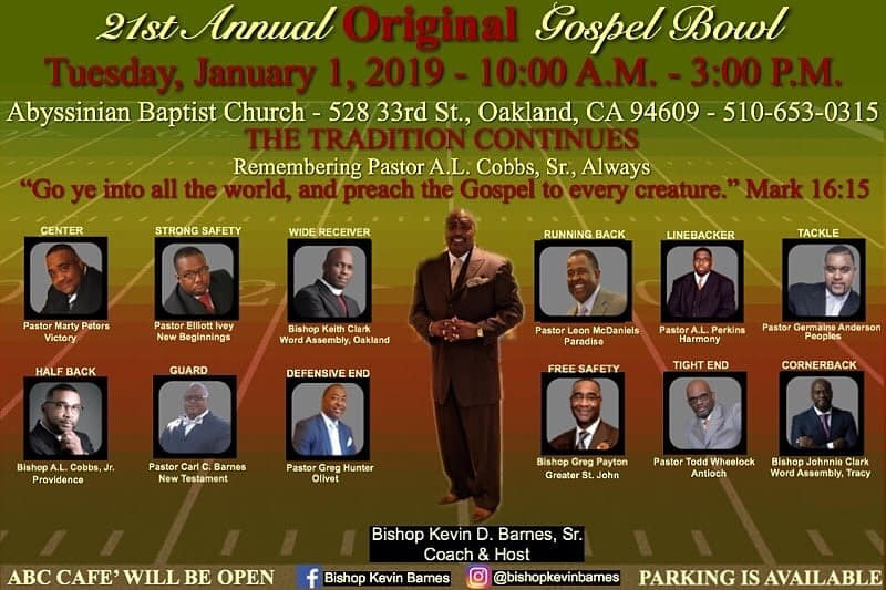 Oakland Gospel Bowl 2019