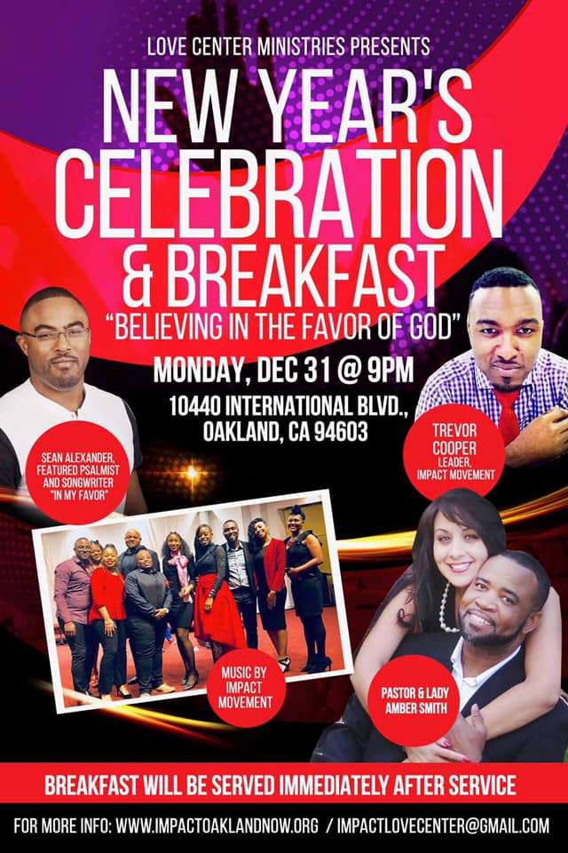 Love Center Ministries New Years Celebration And Breakfast 2018