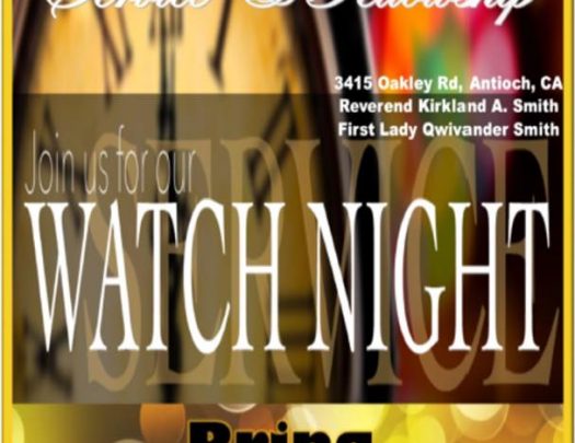 Grace Bible Fellowship Of Antioch Watch Night 2018