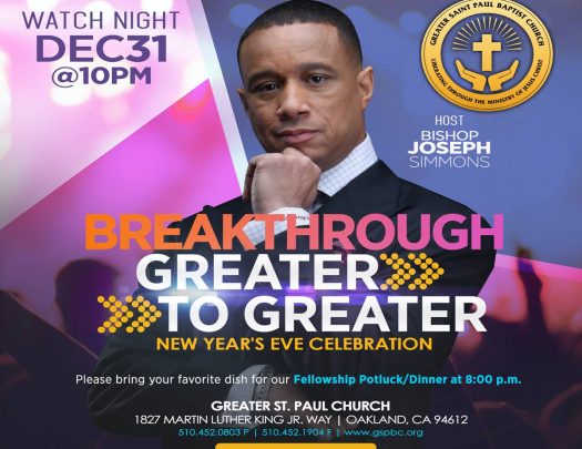 Greater St Paul Watch Night 2018