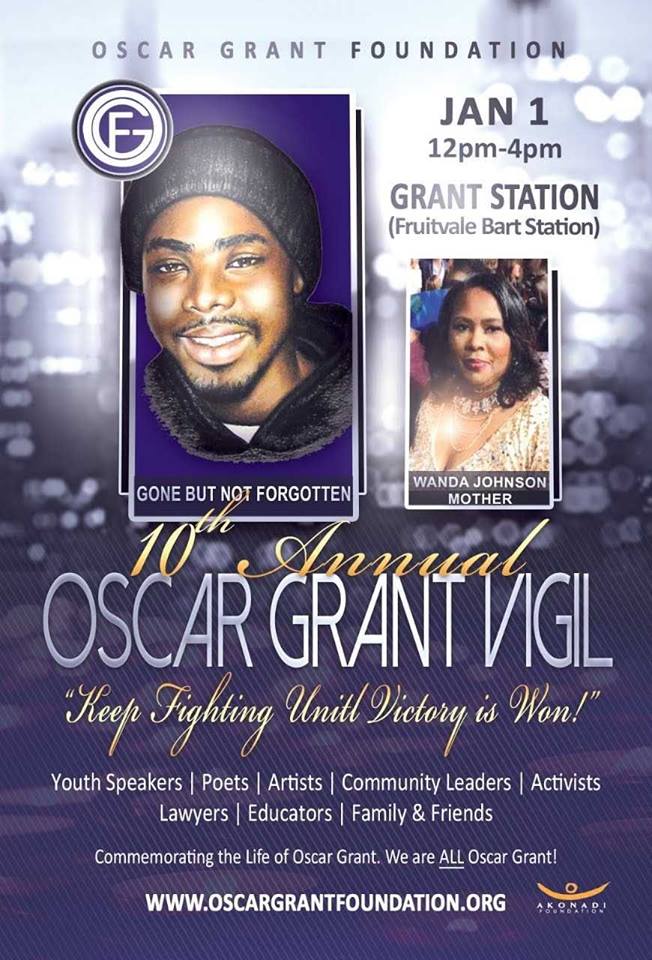 10th Annual Oscar Grant Vigil 2018