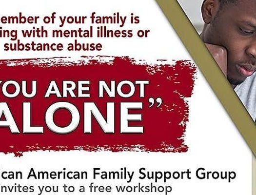 The African American Family Support Group Mental Health Workshop Berkeley Header 2018