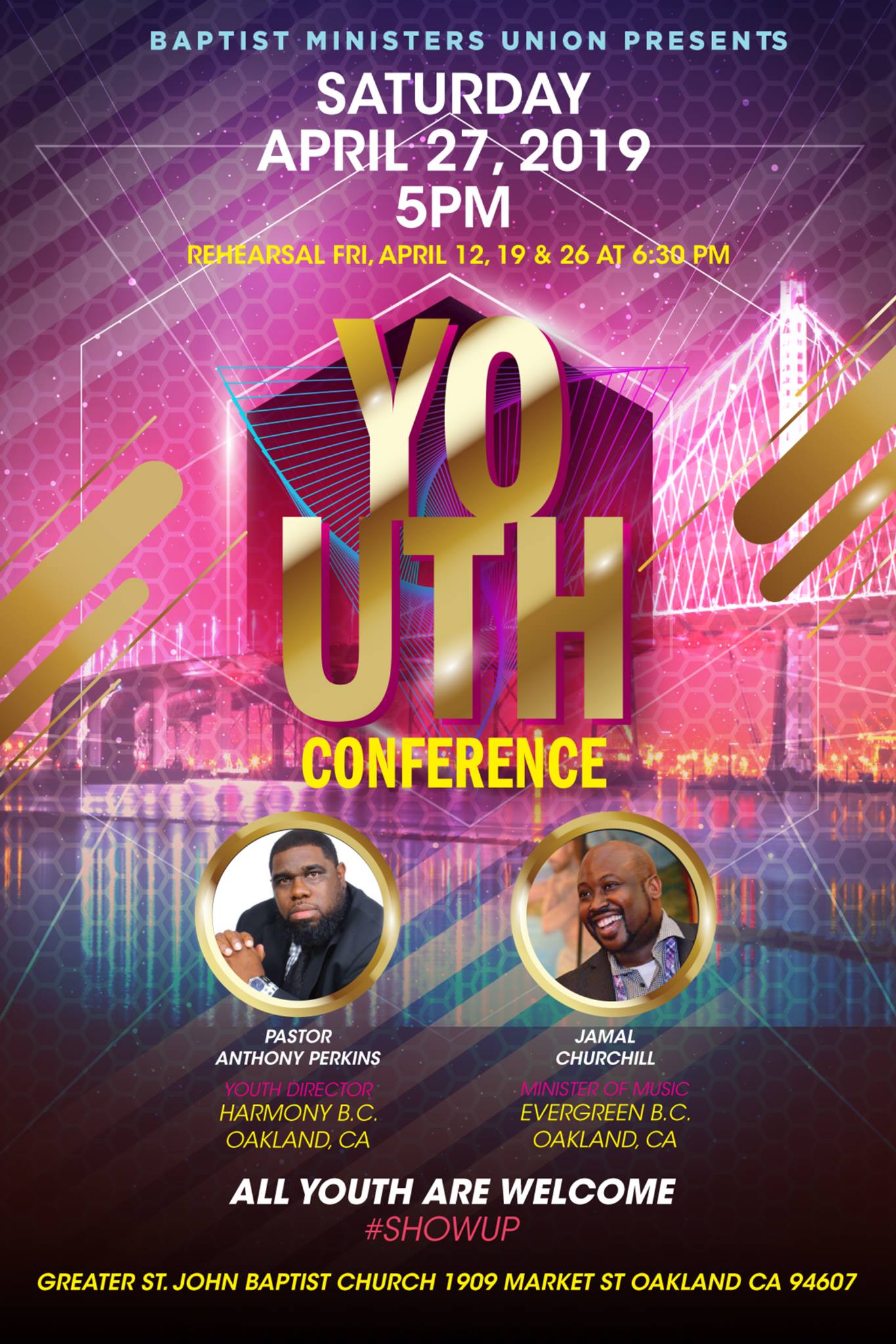 BMU Oakland Youth Conference Youth A Rama 2019