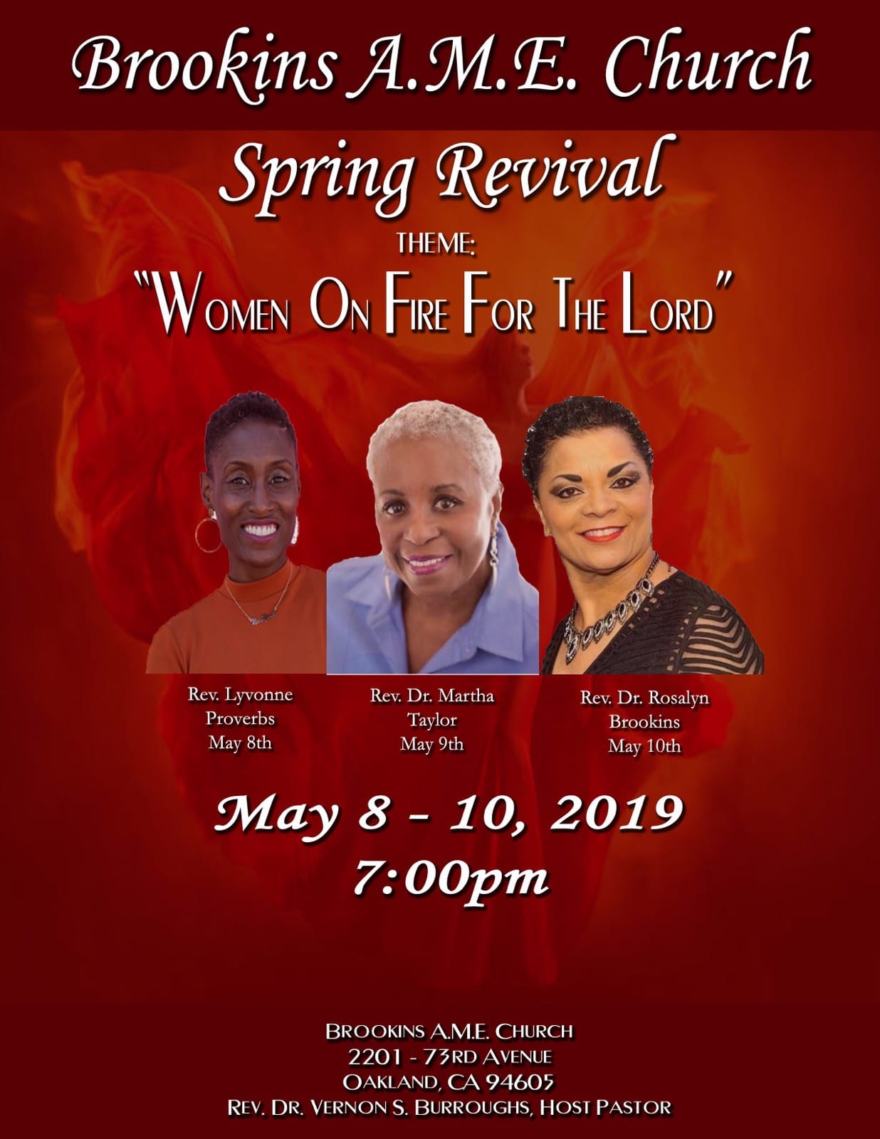 Brookins AME Church Spring Revival 2019