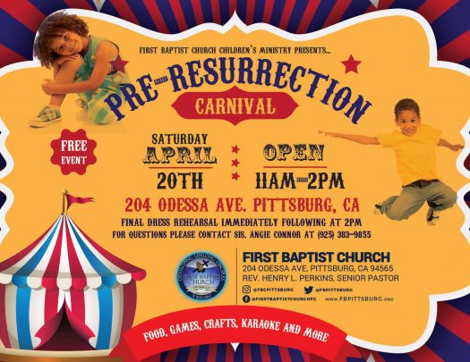 First Baptist Church Pre Easter Carnival 2019