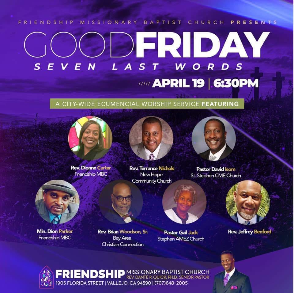 Friendship Missionary Baptist Church Good Friday 2019