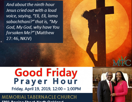 Memorial Tabernacle Good Friday Prayer Hour