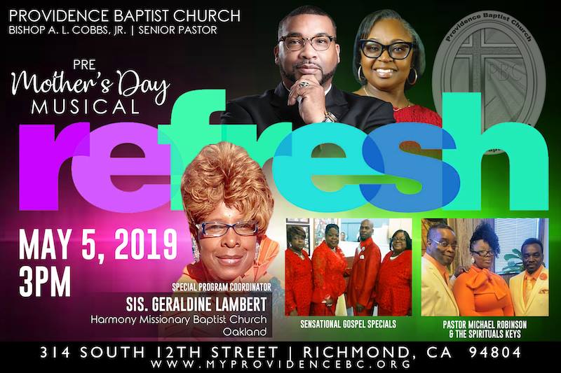 Pbc Mothers Day Musical 2019