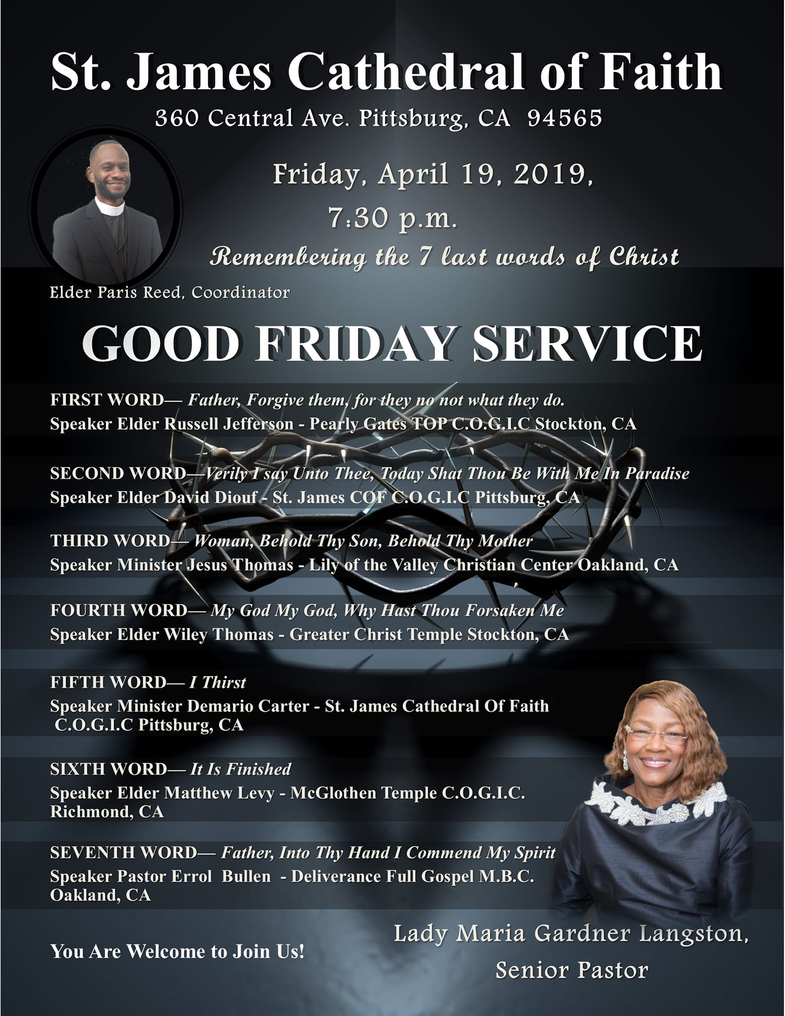 St James Cathedral Of Faith Good Friday 2019