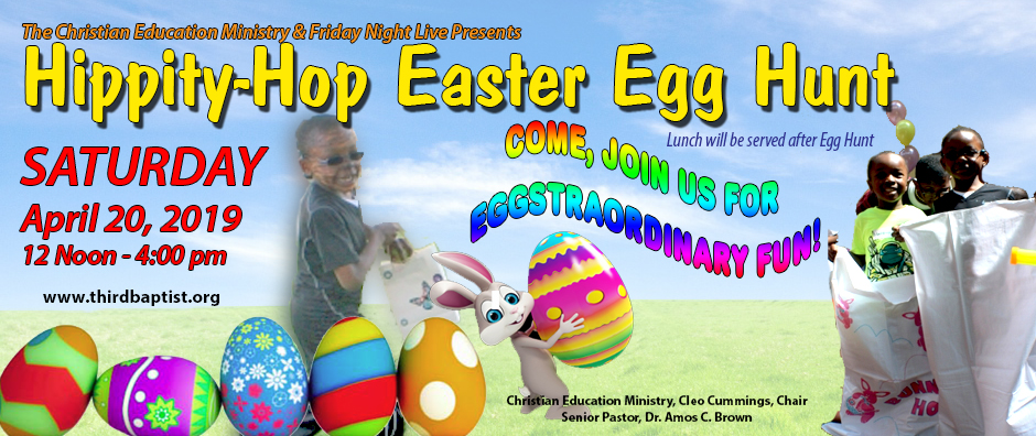 Third Baptist Church Easter Egg Hunt 2019