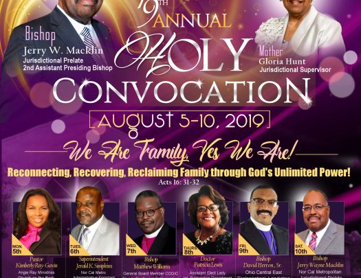 Nor Cal Metro COGIC Holy Convocation 2019