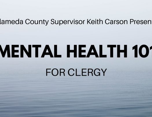 Mental Health 101 For Clergy Supervisor Keith Carson