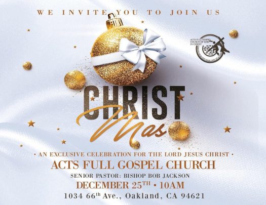 Acts Full Gospel Christmas Day Service 2019