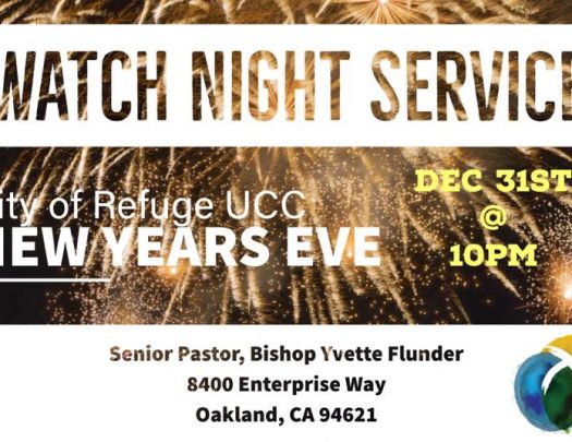 City Of Refuge Ucc Watch Night Service