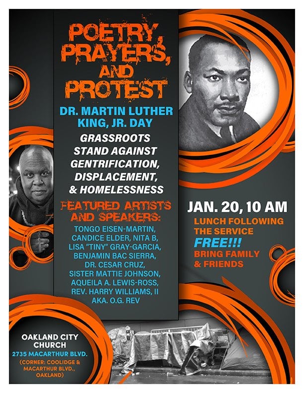 MLK Day Prayers Poetry Protest 2020