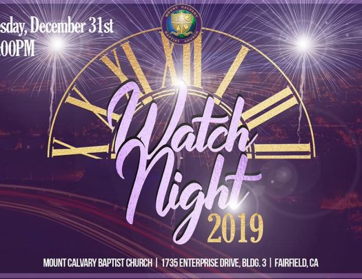 Mount Calvary Baptist Church Watch Night 2019