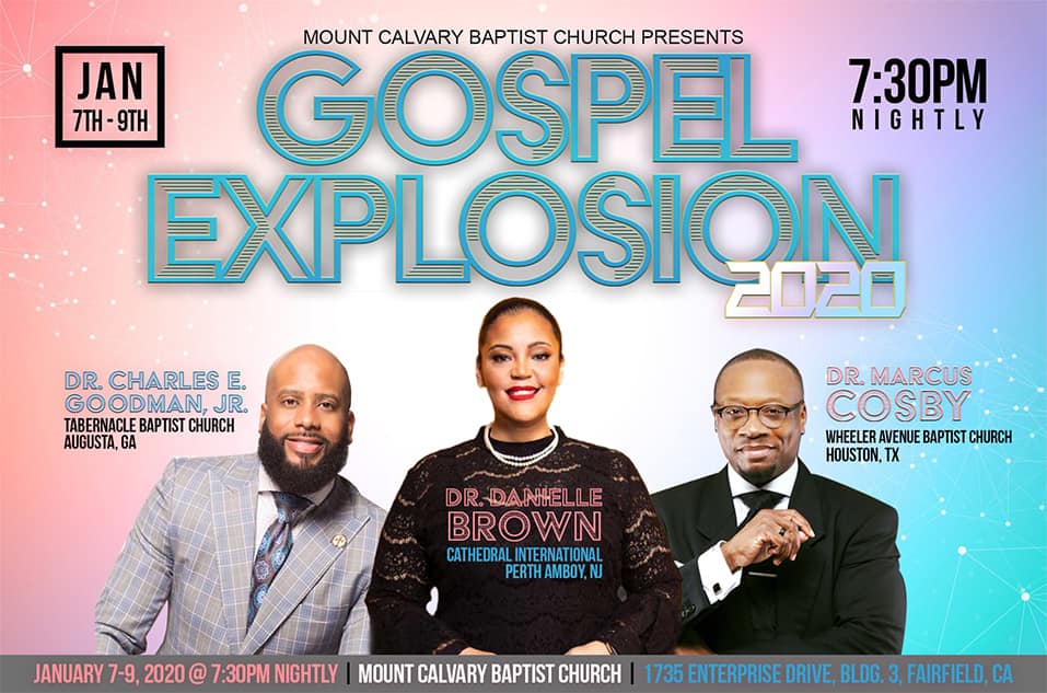 Mount Calvary Baptist Church - Gospel Explosion 2020