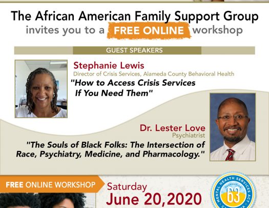 You Are Not Alone - African American Family Support Group