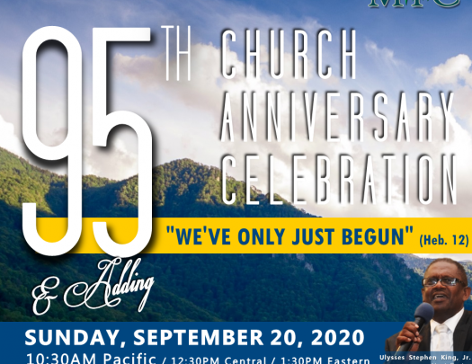 Memorial Tabernacle Church - 95th Church Anniversary Celebration