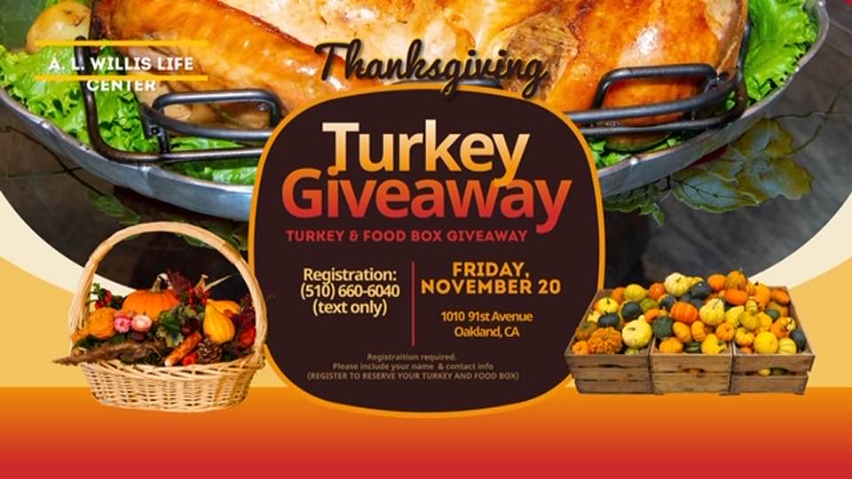 Lily Of The Valley Cc Thanksgiving Turkey Giveaway
