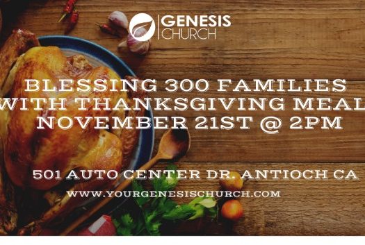 Genesis Church Thanksgiving Giveaway