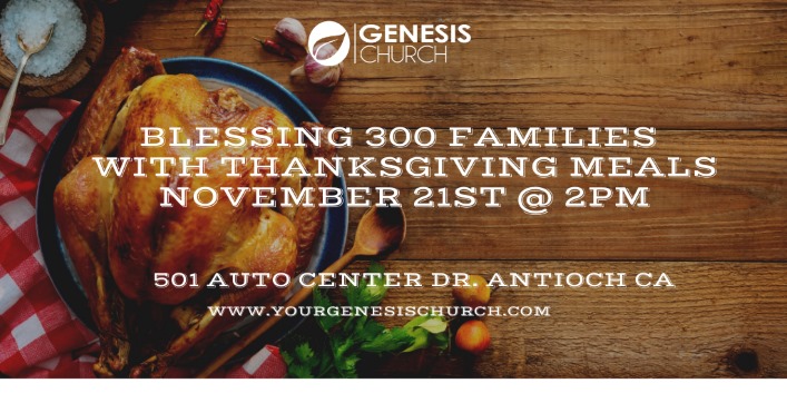 Genesis Church Thanksgiving Giveaway