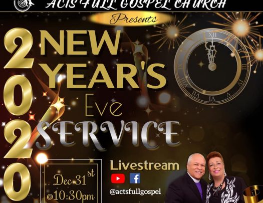 Acts New Years Eve Service