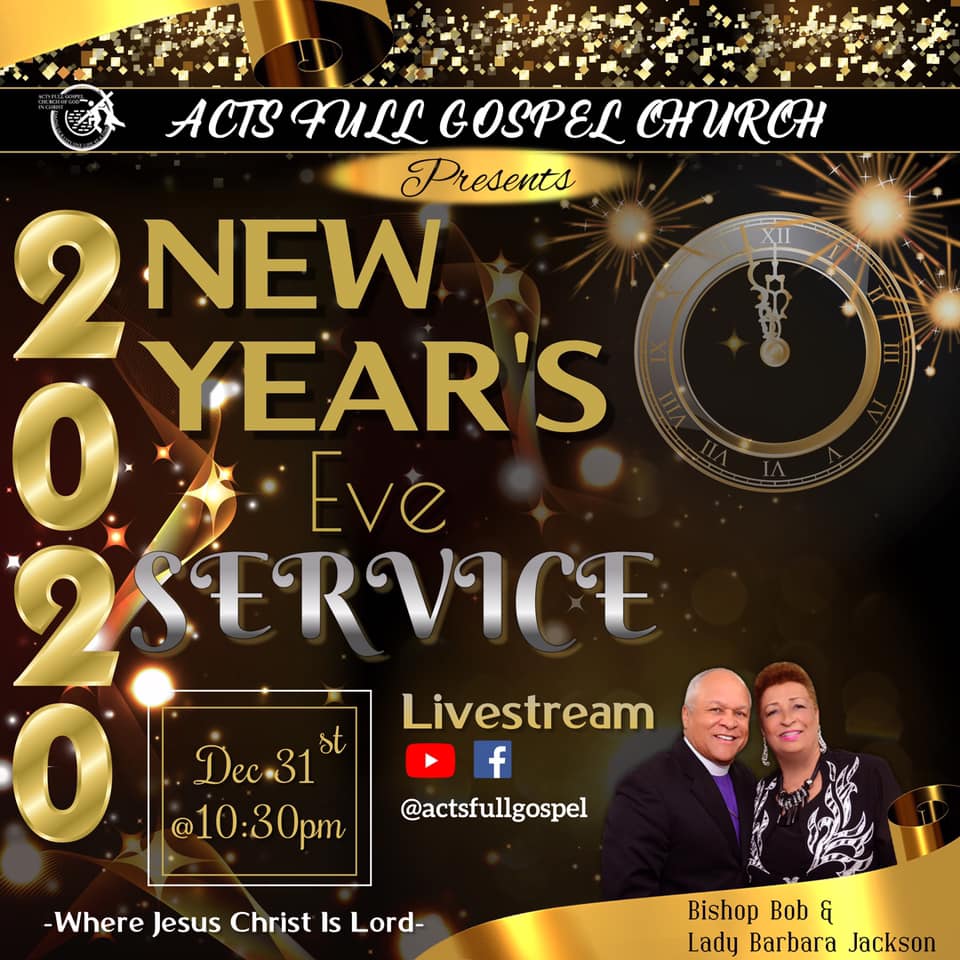 Acts New Years Eve Service